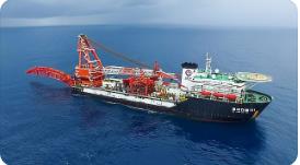 “深海一号”二期工程油气管道铺设完工